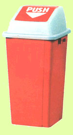 70 Liter Flap Lid Bin-1